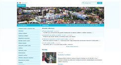 Desktop Screenshot of nemjh.cz